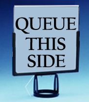 A4 Landscape Partial Frame Message Holder